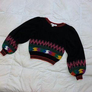 Vintage UMI Collections by Anne Crimmins Balloon Sleeve Sweater